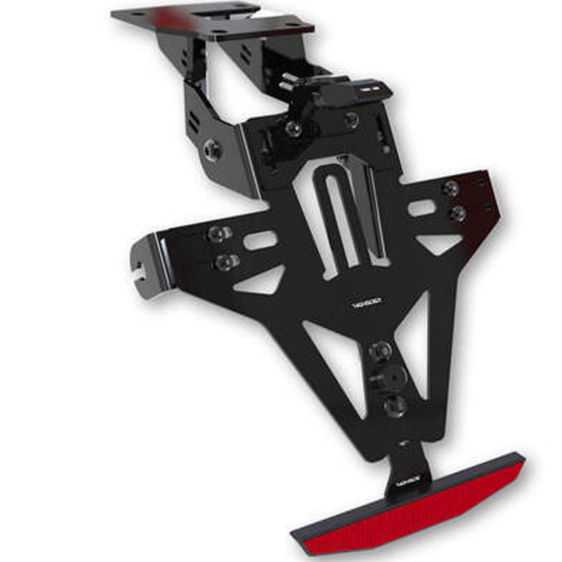 Numura zīmes turētājs ar apgaismojumu Highsider Akron RS PRO Yamaha Tracer melns
