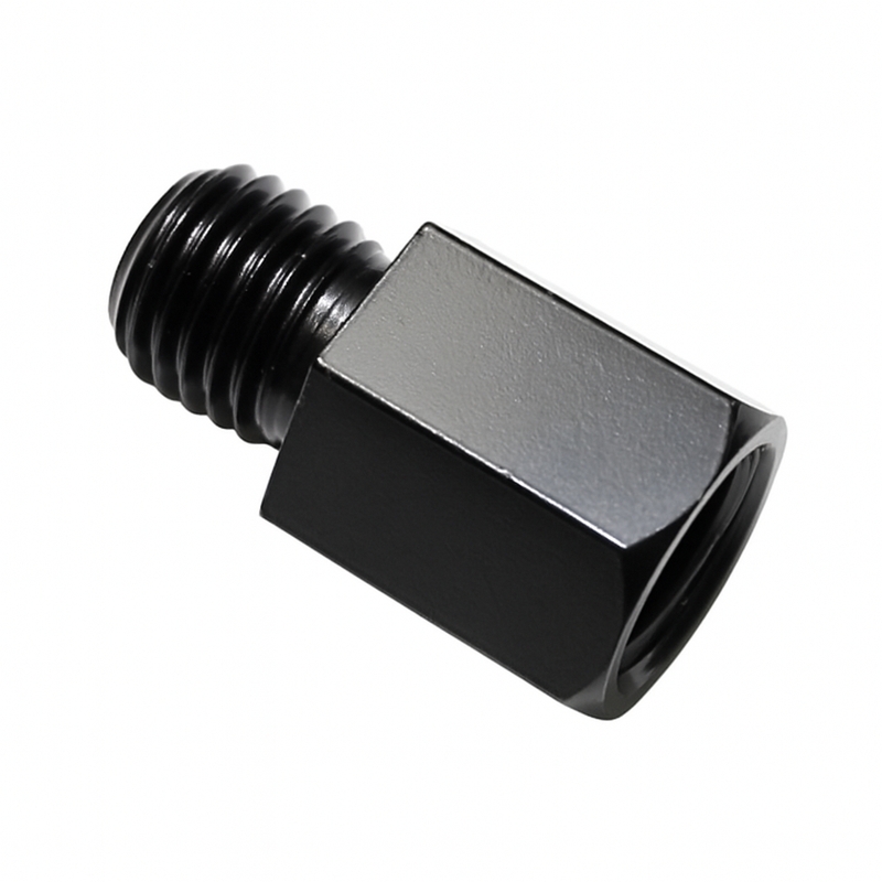 Adapteris Highsider Smart spogulim no labās puses M10 vītnes uz labās puses M10 vītni melns