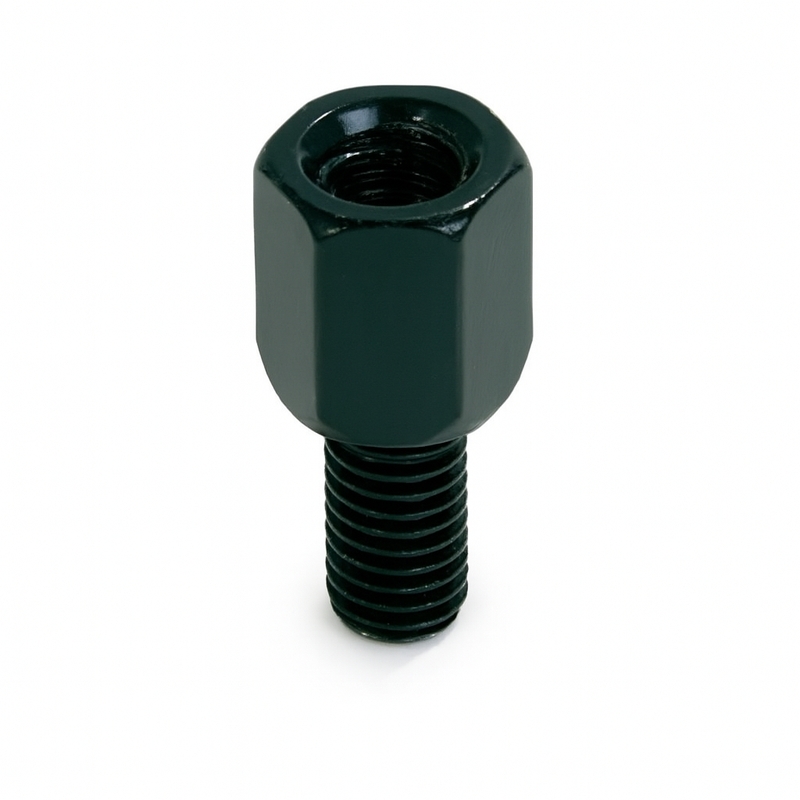Adapteris Highsider Smart spogulim no labās M10 uz labo M8 vītni melns