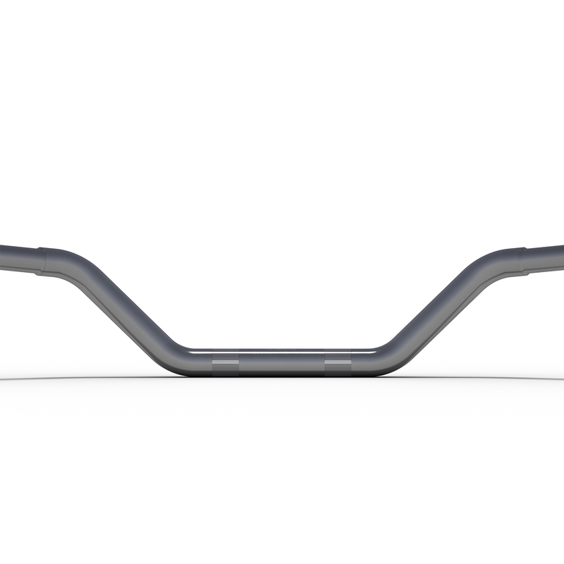 Highsider PRO Flat Track stūre hroma krāsā