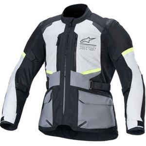 Alpinestars Andes Air Drystar Light Grey-Dark Grey-Black-Fluo Yellow motocikla jaka