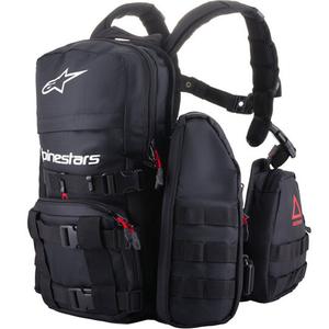 Alpinestars Techdura Tactical melnā un baltā 9 l mugursoma