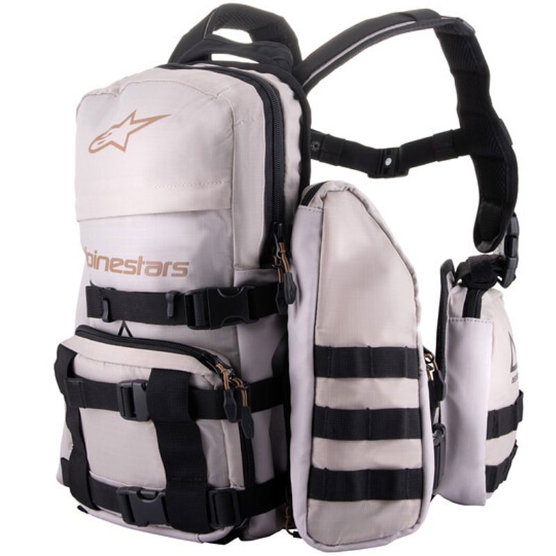 Mugursoma Alpinestars Techdura Tactical pelēk- melna 9 l