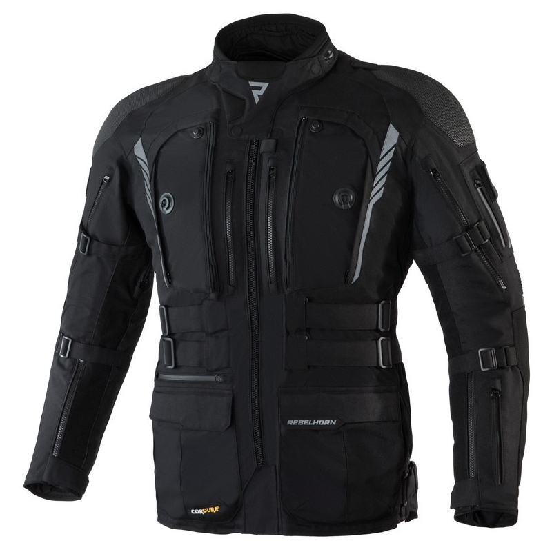 Rebelhorn Patrol Black Motocikla jaka