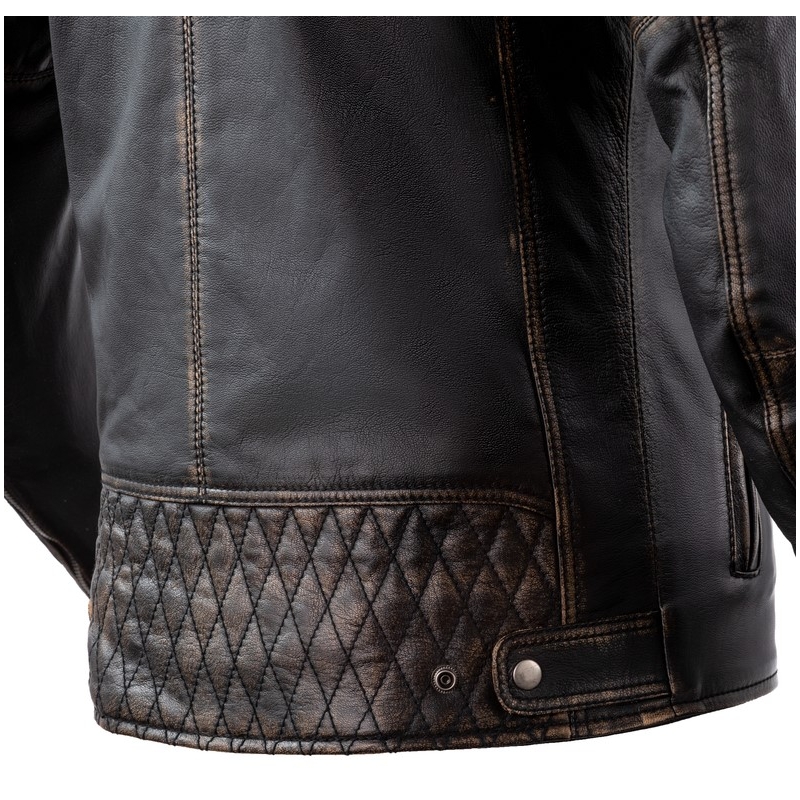Rebelhorn Hunter Pro Vintage Brown motocikla jaka izpārdošana