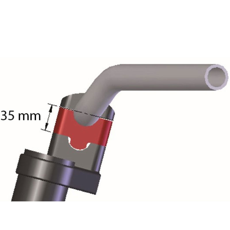 Highsider PRO Distance-Frame starplikas 35 mm melnas