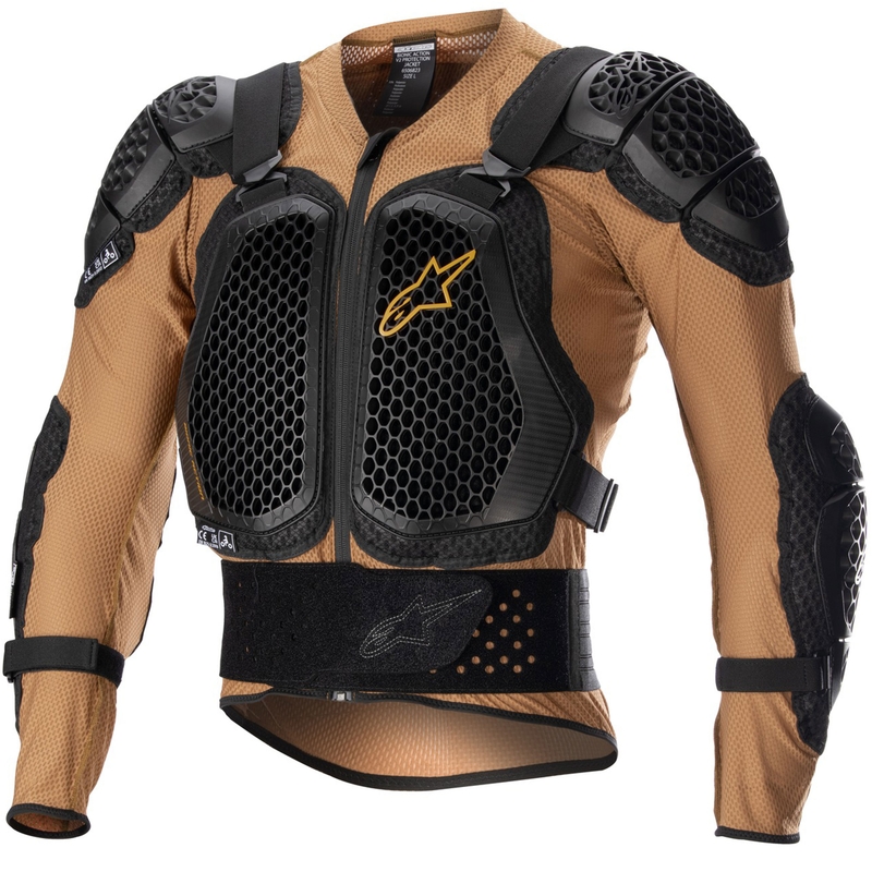 Alpinestars Bionic Action 2 melnbrūnas krāsas ķermeņa aizsargi