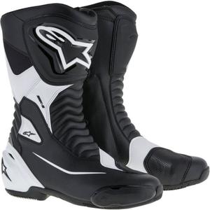 Alpinestars SMX-S melni un balti motocikla zābaki