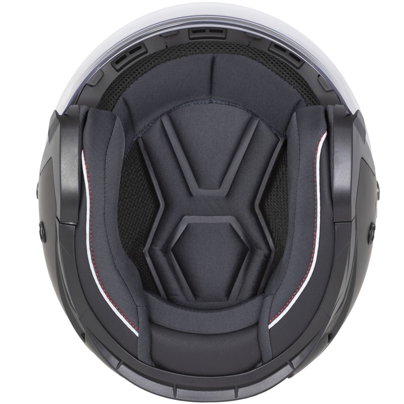 Cassida Reflex 2.0 Safety fluo dzeltena-arkanā-pelēkā-atstarojoša sudraba atvērta motociklu ķivere