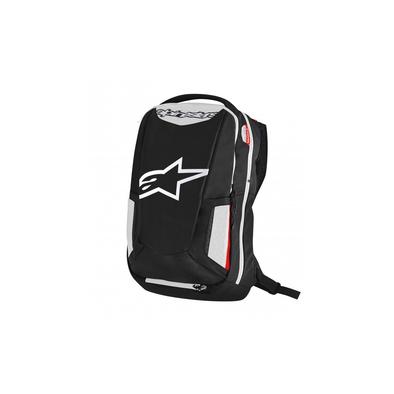 Batoh Alpinestars City Hunter černo-bílo-červený