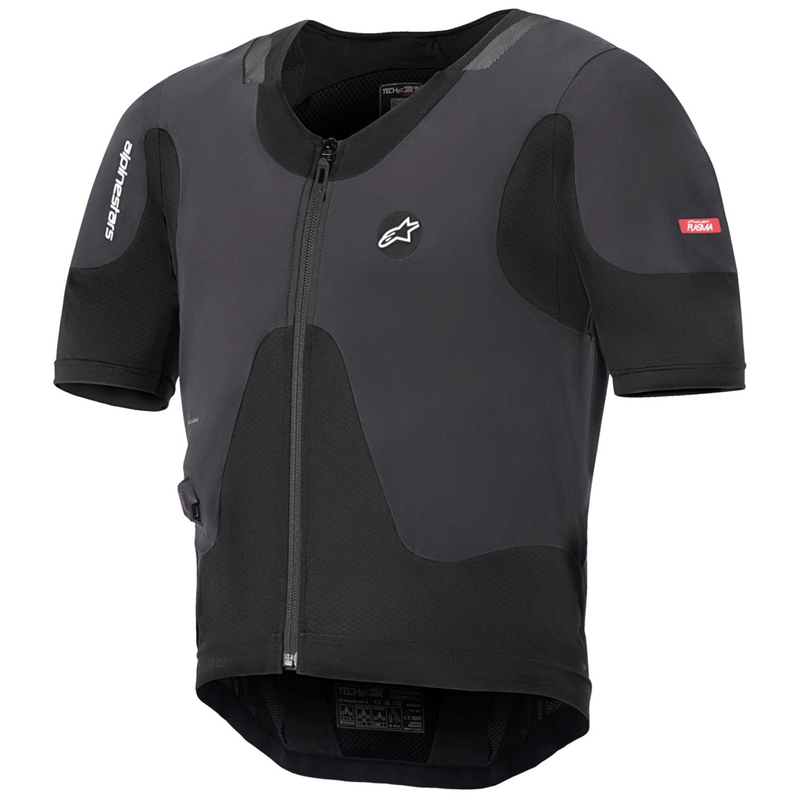 Alpinestars TECH-AIR®5 PLASMA sistēmas gaisa spilvenu veste, melna