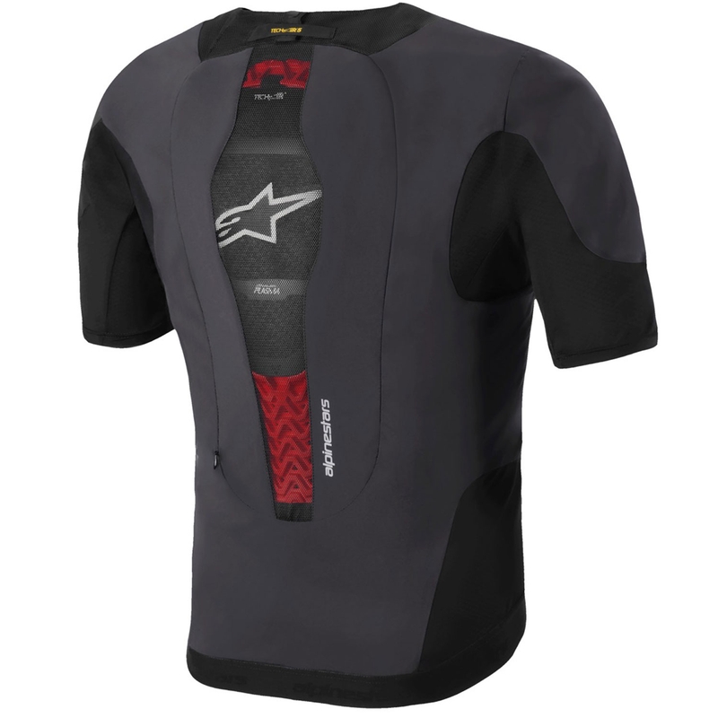 Alpinestars TECH-AIR®5 PLASMA sistēmas gaisa spilvenu veste, melna