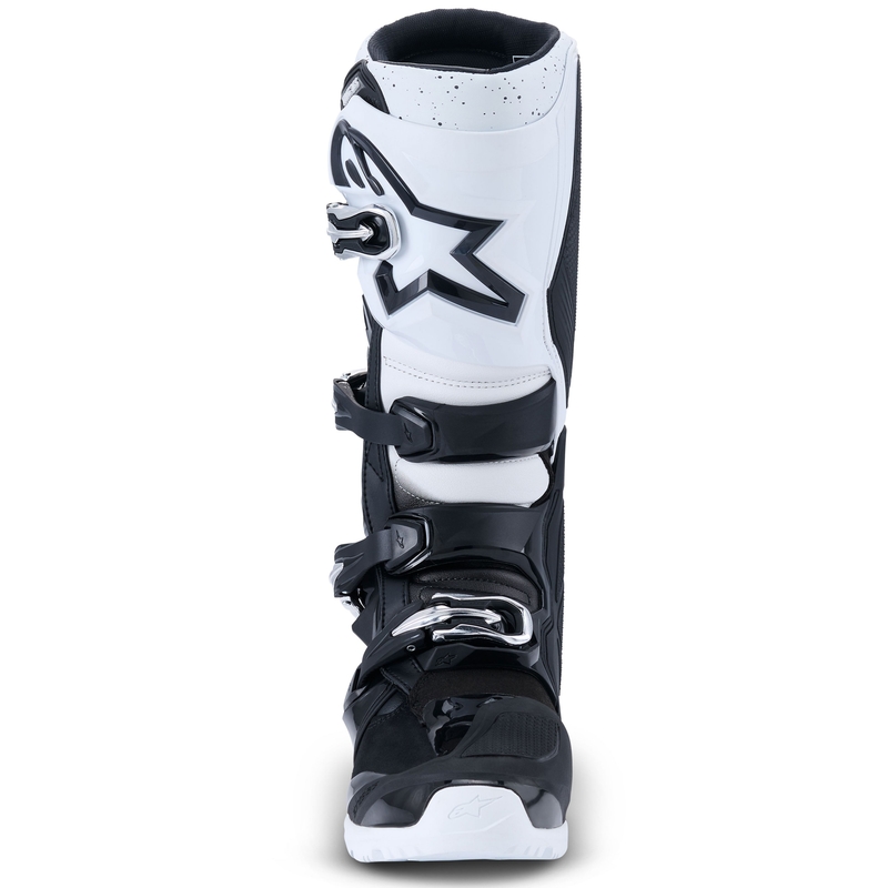 Alpinestars Tech 7 Enduro Black and White motociklu zābaki