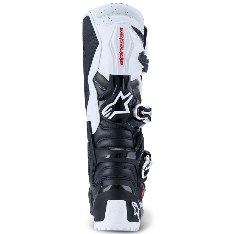 Alpinestars Tech 7 Enduro Black and White motociklu zābaki