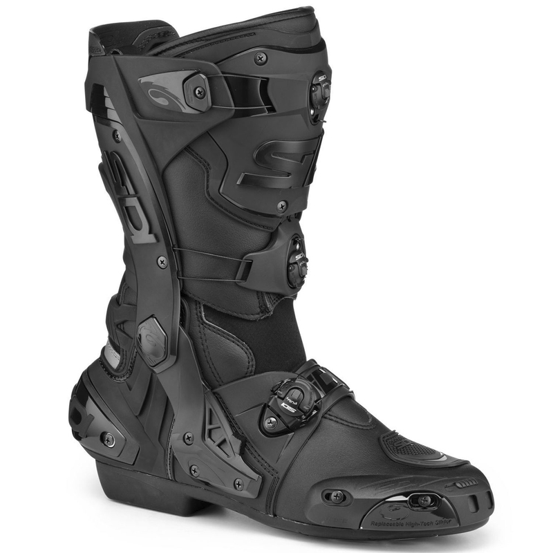 SiDi Rex motociklu zābaki melni