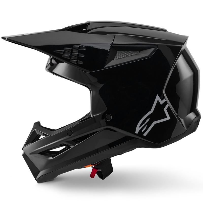 Alpinestars S-M3 Solid motokrosa ķivere melna