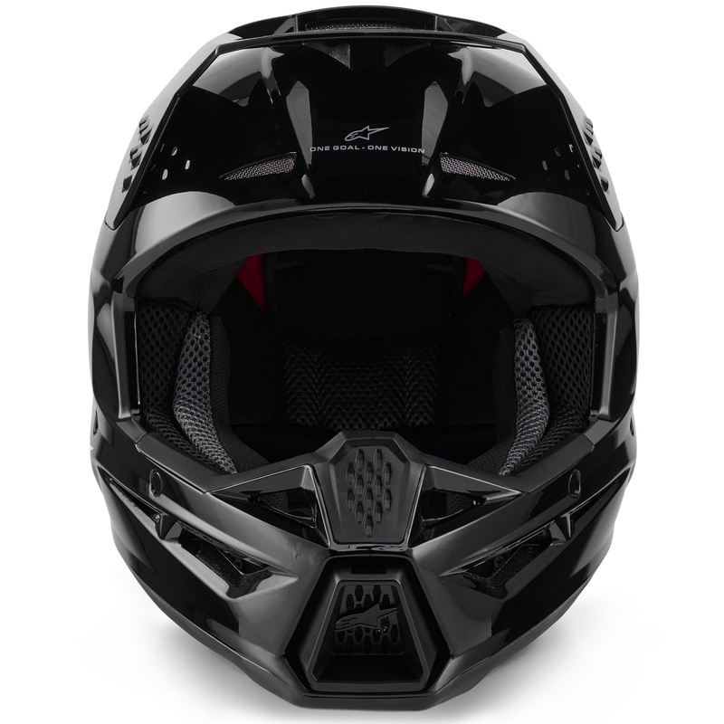 Alpinestars S-M3 Solid motokrosa ķivere melna