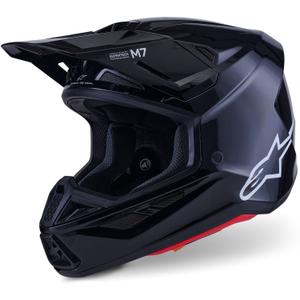 Alpinestars SM7 Solid motokrosa ķivere melna