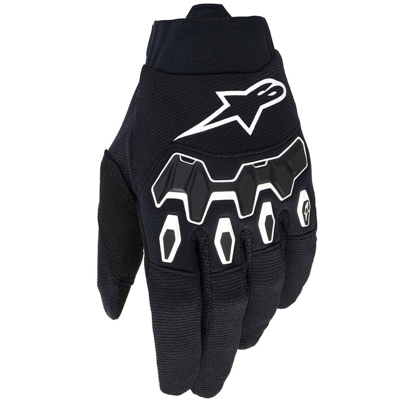 Alpinestars Full Bore V2 motokrosa cimdi melni un balti