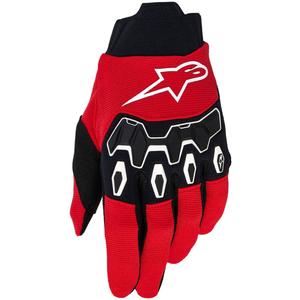 Alpinestars Full Bore V2 motokrosa cimdi sarkani-melni-balti