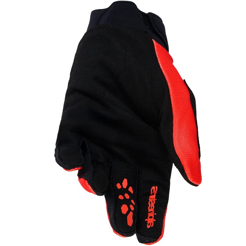 Alpinestars Full Bore V2 motokrosa cimdi oranži un melni