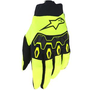 Alpinestars Full Bore V2 fluo dzelteni melni motokrosa cimdi