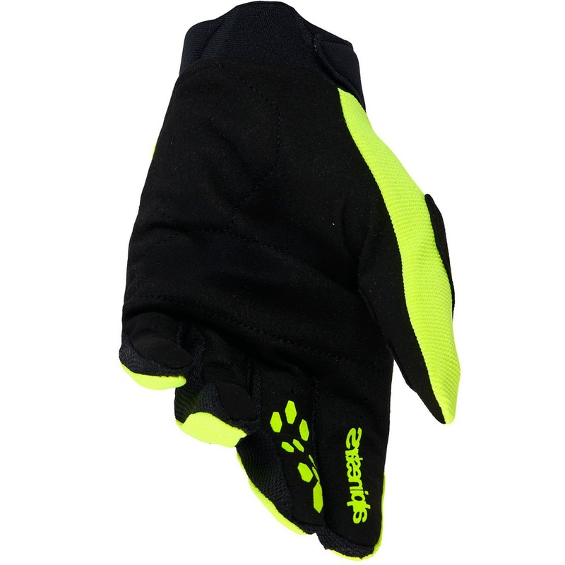 Alpinestars Full Bore V2 fluo dzelteni melni motokrosa cimdi