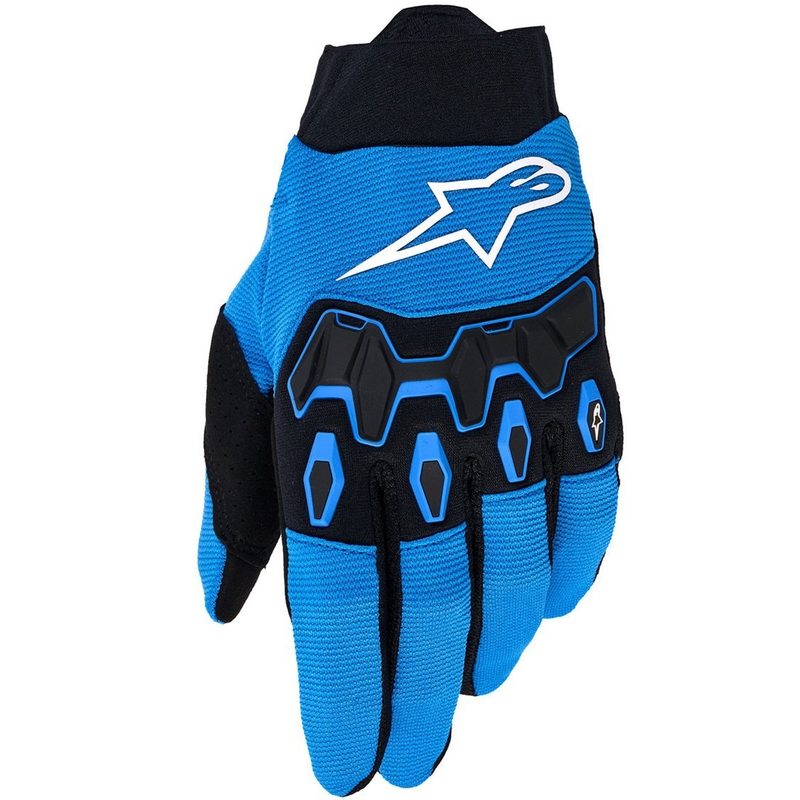 Alpinestars Full Bore V2 motokrosa cimdi zili-melni