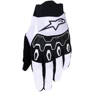 Alpinestars Full Bore V2 motokrosa cimdi gaiši pelēki-melni