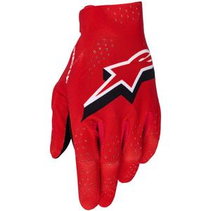 Alpinestars Supertech MX motokrosa cimdi sarkani-melni-balti