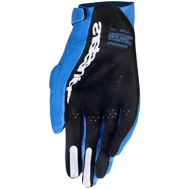 Alpinestars Supertech MX motokrosa cimdi zili-balti-melni