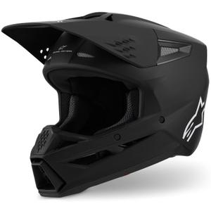 Alpinestars S-M3 Solid motokrosa ķivere matēti melna