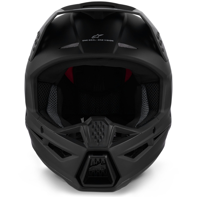 Alpinestars S-M3 Solid motokrosa ķivere matēti melna