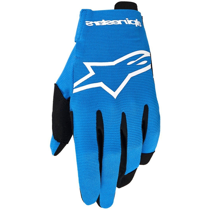 Alpinestars Radar motokrosa cimdi zili un balti