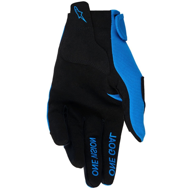 Alpinestars Radar motokrosa cimdi zili un balti