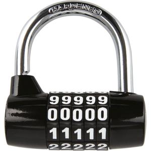 U profila Oxford 5-DIGIT slēdzene melna