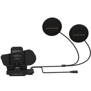 Ķiveres stiprinājums ar piederumiem Sena 60S austiņām, ieskaitot uni. mikrofonu melns