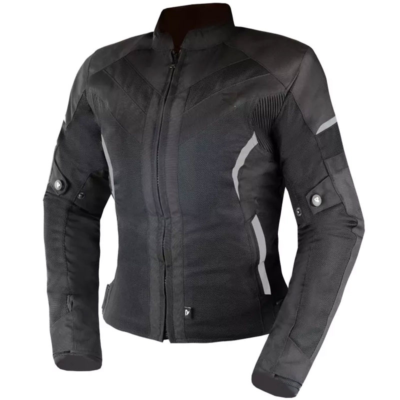 Sieviešu motocikla jaka Street Racer Betty II Air Black Black
