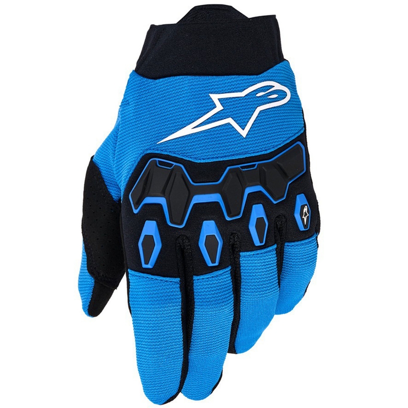 Alpinestars Full Bore V2 Jauniešu/Dzīvnieku motokrosa cimdi zili/melni