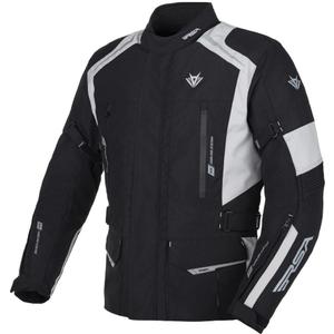 Motocikla jaka RSA EXO 2 melns-pelēks