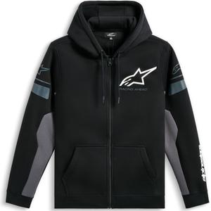 Alpinestars Esemex Hoodie melnā un pelēkā krāsā