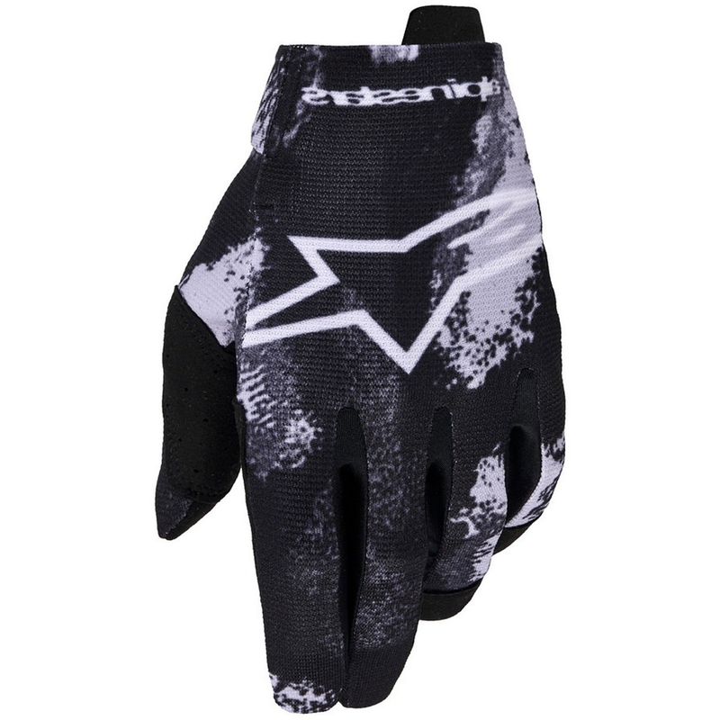 Alpinestars Radar jauniešu klases bērnu motokrosa cimdi pelēki-kamozas krāsas