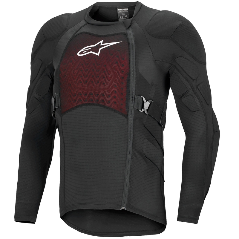 Alpinestars Bionic Plasma LT ķermeņa aizsarglīdzekļi ar garām piedurknēm melni-arkani-balti