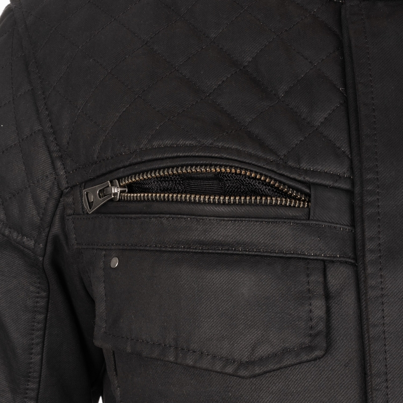 Motocikla jaka OXFORD HARDY 2.0 melna