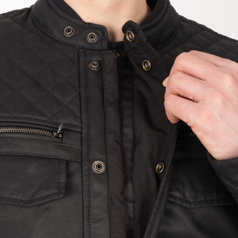 Motocikla jaka OXFORD HARDY 2.0 melna