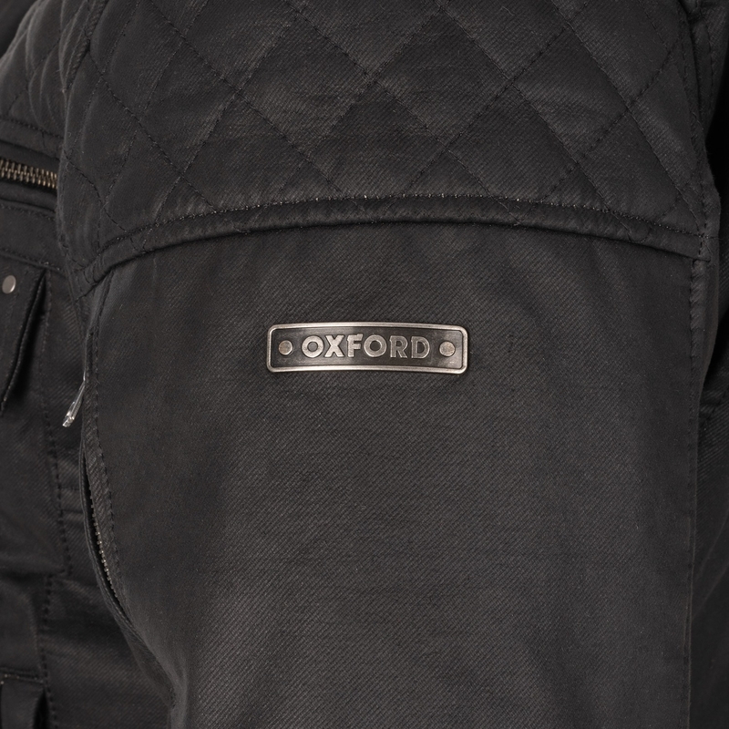 Motocikla jaka OXFORD HARDY 2.0 melna