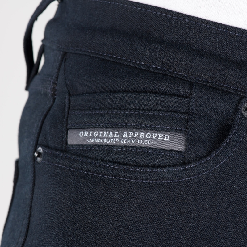 OXFORD ORIGINAL APPRAVIED SUPER STRETCH JEANS AA SLIM FIT zilā indigo krāsā