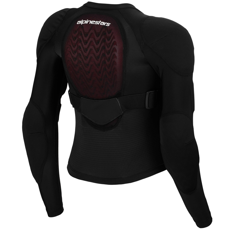 Alpinestars Bionic Plasma LT jauniešu garās piedurknes melnā, sarkanā un baltā krāsā