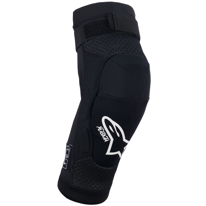 Alpinestars Bionic Plasma jauniešu ceļgalu uzliktņi melnā, sarkanā un baltā krāsā