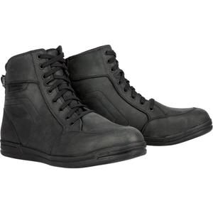 OXFORD KICKBACK DRY2DRY™ Melni motociklu zābaki